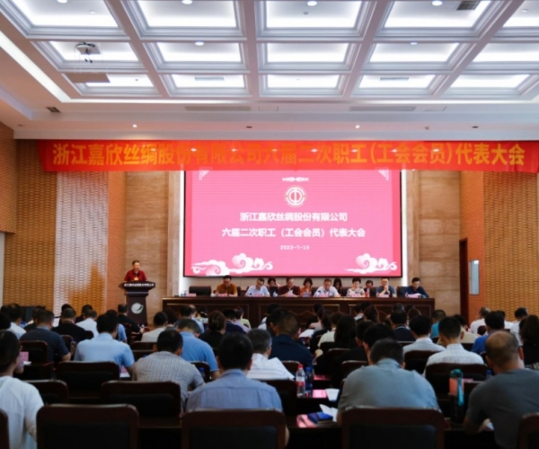 4118云顶集团丝绸召开第六届二次职工（工会会员）代表大会
